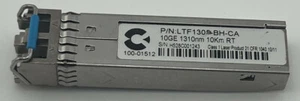 CALIX 100-01512 MODULES ÉMETTEUR-RÉCEPTEUR SFP+ 10G LR 1310NM 10KM RT LTF1305-BH-CA - Photo 1/3