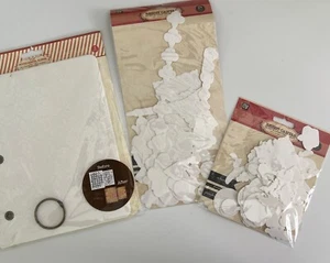 Prima Marketing Resist Leinwand gemischte Medien Album plus Verzierungen Posten 2 - Bild 1 von 5