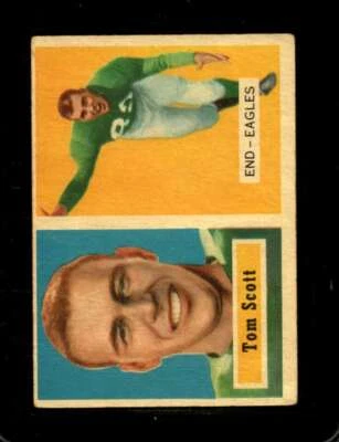 1957 TOPPS #25 TOM SCOTT VG EAGLES *X79081 - Image 1 of 2
