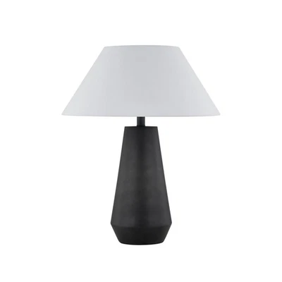 Duke 24.5" Table Lamp with Fabric Shade (Set of 2) - Image 1 of 2