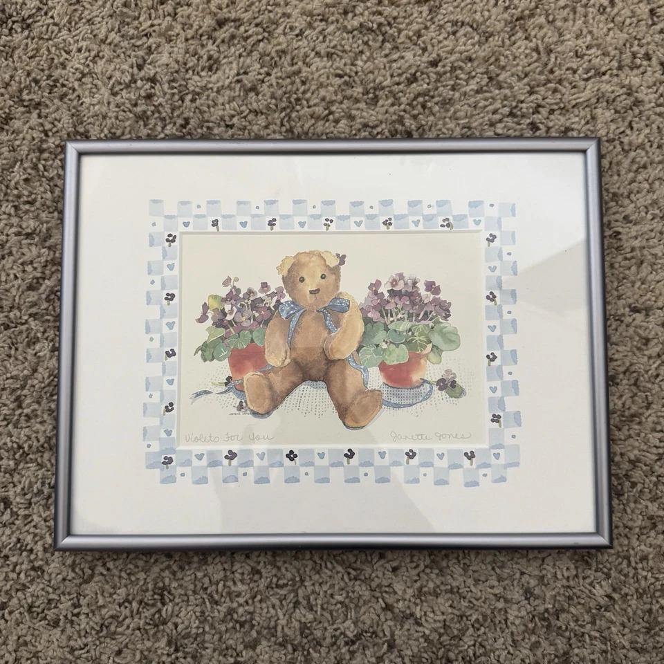 Decoración infantil de oso de peluche vintage Foto 1 de 4