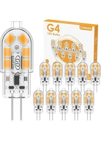 20Pcs Cnkeeo G4 LED Bulb 2W 200Lm 2700K Warm White Non Dimmable Pack of 20 - Picture 1 of 10