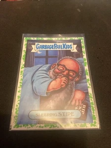 Garbage Pail Kids 1b SLEEPING STIPE 2017 Battle Of The Bands GREEN GPK - Picture 1 of 2