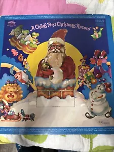 Rare 1972 A Child’s First Christmas Record Unused RCA CAMDEN CXS-9024 33 RPM - Picture 1 of 12