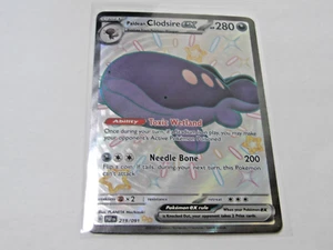 Pokemon Paldean Fates Paldean Clodsire EX #219/091 casi nuevo - Imagen 1 de 1