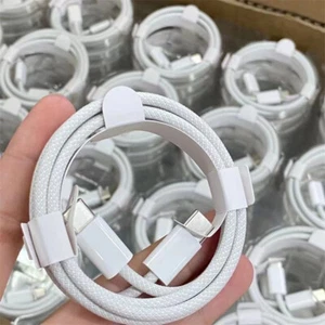 PD 60W Type C USB C to USB C Fast Charge Charger Cable For iPhone 15 16 Pro Max - Picture 1 of 10