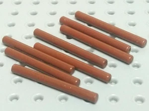 Lego Bar 4L [30374] Marrón Rojizo x8 - Imagen 1 de 3