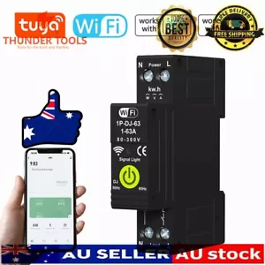 Thunder Tools Tuya WiFi Intelligent Circuit Breaker ON OFF Timing - Bild 1 von 11