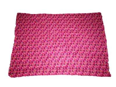 Manta polar polar de lunares con patrón de Minnie Mickey Mouse rosa 50x60 Foto 1 de 3