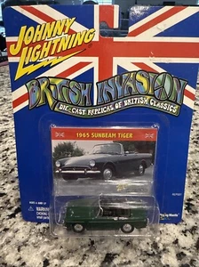 Johnny Lightning British Invasion Series 1965 Sunbeam Tiger Green 1/65 New - Picture 1 of 2