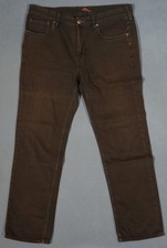 VE01420 **TOMMY BAHAMA** STRAIGHT LEG JEANS 38X32 (msr 37"x32.5") BROWN