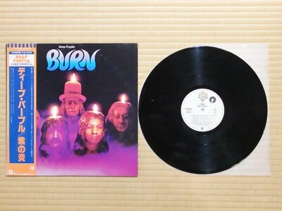 Deep Purple – Burn P-6509W Japan Insert Obi - Image 1 of 4