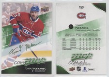 2017-18 Upper Deck MVP Green Script Tomas Plekanec #159