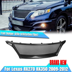 Carbon Fiber Front Bumper Grille Mesh For Lexus RX270 RX350 2009-2012 2010 - Picture 1 of 15