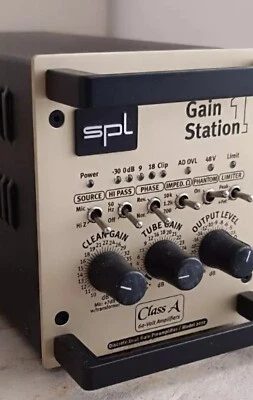 SPL Gain Station 1, Class A & Tube Mikrofon- und Instrumentenvorverstärker - Bild 1 von 4