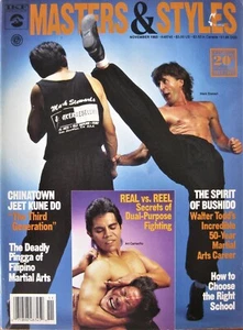RARE 11/93 MASTERS & STYLES MARK STEWART ART CAMACHO KARATE KUNG FU MARTIAL ARTS - Imagen 1 de 1