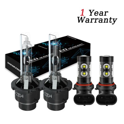 Faro delantero HID faros antiniebla LED 6000K para Infiniti FX35 2003 2004 2005 Foto 1 de 4