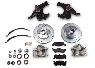 Chevrolet C10 camión altura stock husillo disco delantero freno conversión 5 en 5  Foto 1 de 4