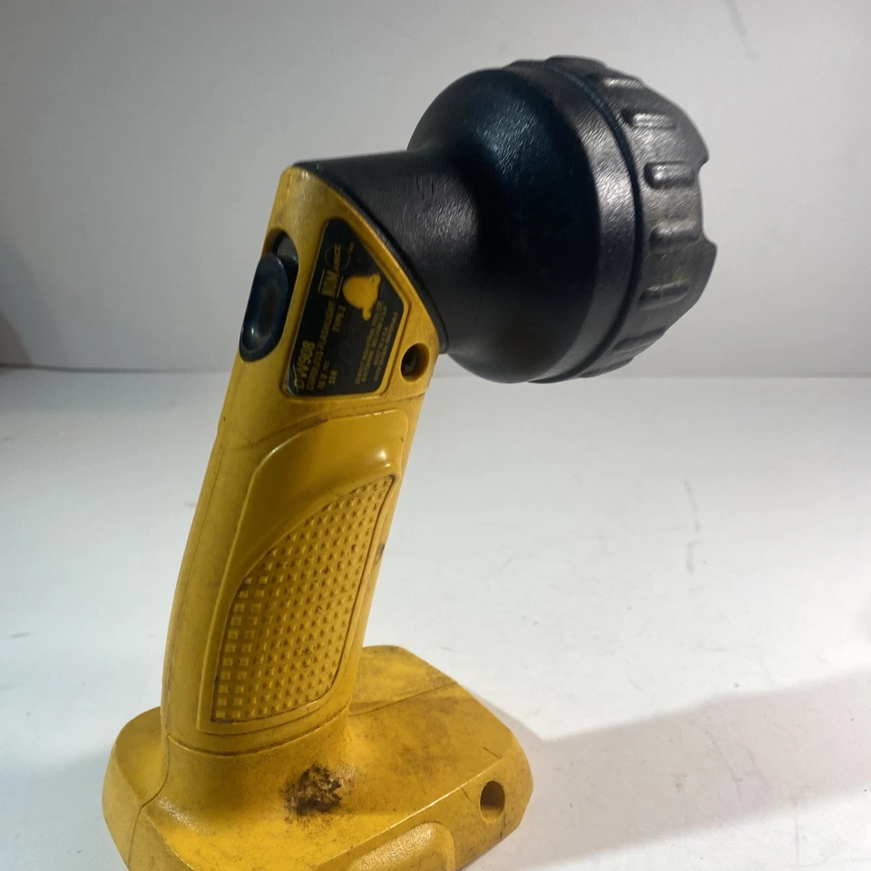 DEWALT DW908 18-Volt NiCd Pivoting Head Cordless Flashlight - Yellow - Image 1 of 4