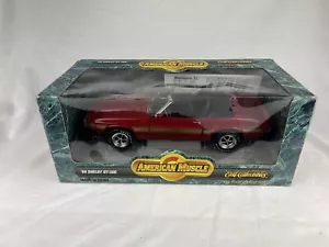 1-18 ERTL AMERICAN MUSCLE 1969 SHELBY GT-500 - ROJO CON NEGRO - Imagen 1 de 11