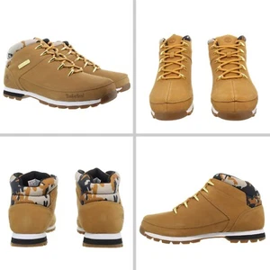 Timberland EURO SPRINT MID Wheat - Camouflage Hiker Boots Size 11.5 NIB - Picture 1 of 11
