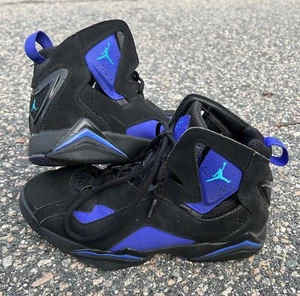 Nike Air Jordan True Flight Black and Purple Men's Sz 8 ✅ - Picture 1 of 9