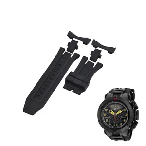 Correa de reloj de goma negra Subaqua 20220 32 mm para Invicta - Imagen 1 de 7