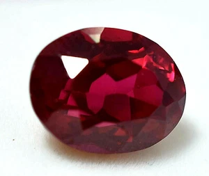 8.40 Ct Natural Blood Red Ruby Mozambique GGL Certified AAA+ Quality Treated Gem - Picture 1 of 5
