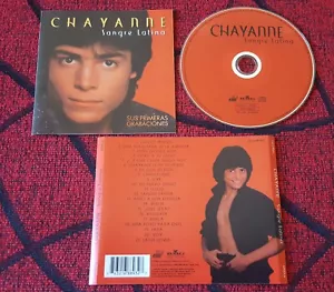CHAYANNE **Sangre Latina - Sus Primeras Grabaciones** VERY SCARCE 1999 Spain CD - Picture 1 of 1