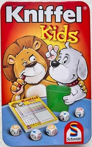 Yahtzee Kids Metal Tin Schmidt Spiele Dice Game Family Educational 51245 - Picture 1 of 8