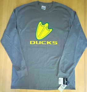 Vintage Oregon Ducks Neu Langarm LS Herren M T TEE Shirt Football Team - Bild 1 von 6