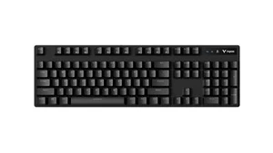 Rapoo V500 PRO Gaming Tastatur kabellos USB QWERTZ mechanische Switches 120h Akk - Bild 1 von 5