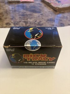1990 Topps Dick Tracy Sealed Factory Card & Sticker Set (110 + 11)