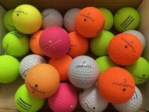 26 MAXFLI MIXED MODELS-GOLF BALLS PRACTICE QUALITY FREE P&P - Bild 1 von 4