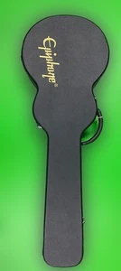 Hard case for LP's, Strats, & Telecasters guitars - curved design - Black - Picture 1 of 3