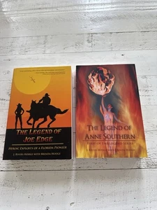 Signed Lot: The Legend of Joe Edge & Anne Southern by J. Rivers Hodge, 2 PB Book - Picture 1 of 4