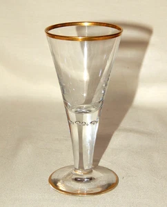 Kelch Süsswein - Glas Josephinenhütte um 1910 Arthur Gerlach - Picture 1 of 7