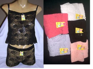 Sexy Lace Sheer Camisole Set; Two Piece, Lingerie Cami - Picture 1 of 8