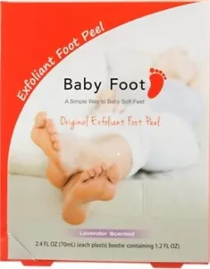 Baby Foot Original Exfoliant Gel Peel for Feet Lavender Scented 1 Hour Treatment - Picture 1 of 1