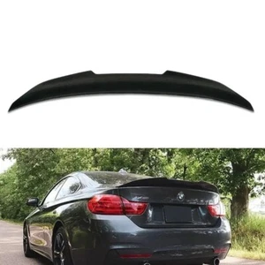 For BMW 4 Series F32 F82 M4 Coupe DRY CARBON Rear Boot Trunk Lip Spoiler Wing - Picture 1 of 5