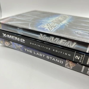 X-Men Movie DVD Trilogy X-Men 2 Definitive Edition The Last Stand Hugh Jackman - Picture 1 of 4