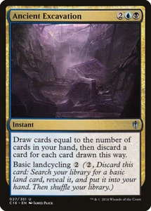 1x Ancient Excavation NM Eng MTG - Commander 2016 - Picture 1 of 1