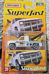 Matchbox Superfast #39 GMC Wrecker White, LE 1 of up to 15,500, NIP - Picture 1 of 2