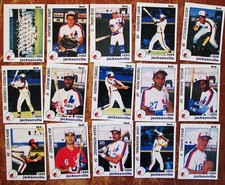 MILB TEAM SET: 1990 Jacksonville Expos 30 Cards Wil Cordero, Jerry Manuel MGR