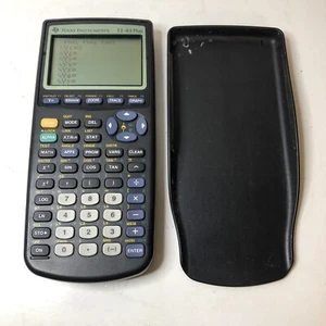 Texas Instruments TI-83 Plus Calcolatrice Grafica - Nera Testata Funzionante - Foto 1 di 8