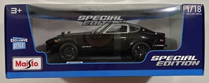 NEW 2025 Maisto 1971 Datsun 240z Black 1:18 Special Edition - Picture 1 of 3