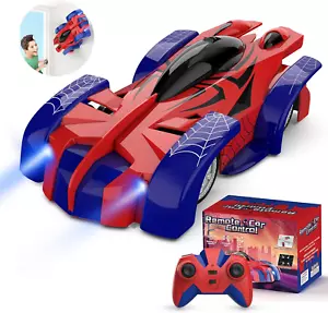 Remote Control Wall Climbing Car, 360° Stunt with Headlight, Rechargeable Toy - Picture 1 of 11