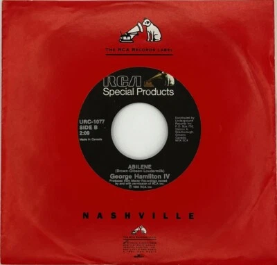 George Hamilton IV-Abilene/Lorne Greene-Ringo    New & Unplayed 45 MINT Foto 1 de 4