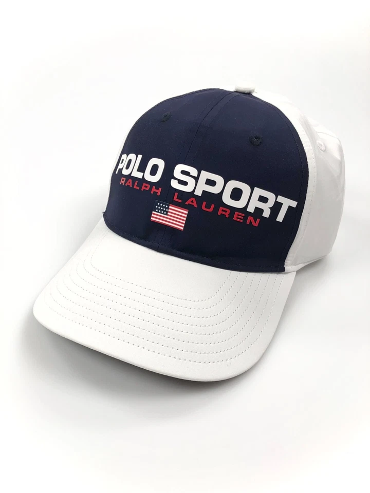 Polo Ralph Lauren Mens Freestyle White Snapback Sport Ball Cap Hat O/s BHFO 2954