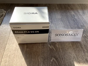 SIGMA 85mm F1.4 DG DN Art for Leica L-mount w/Box from Japan 【NEW】 - Picture 1 of 4
